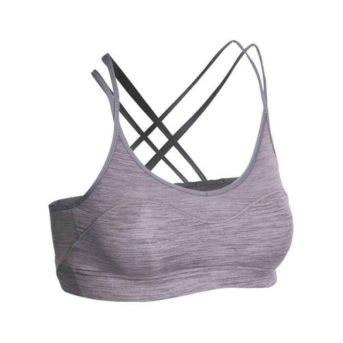 Fitness Bra Heather Gray