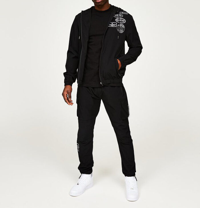 Paris Badge Mono Windbreaker